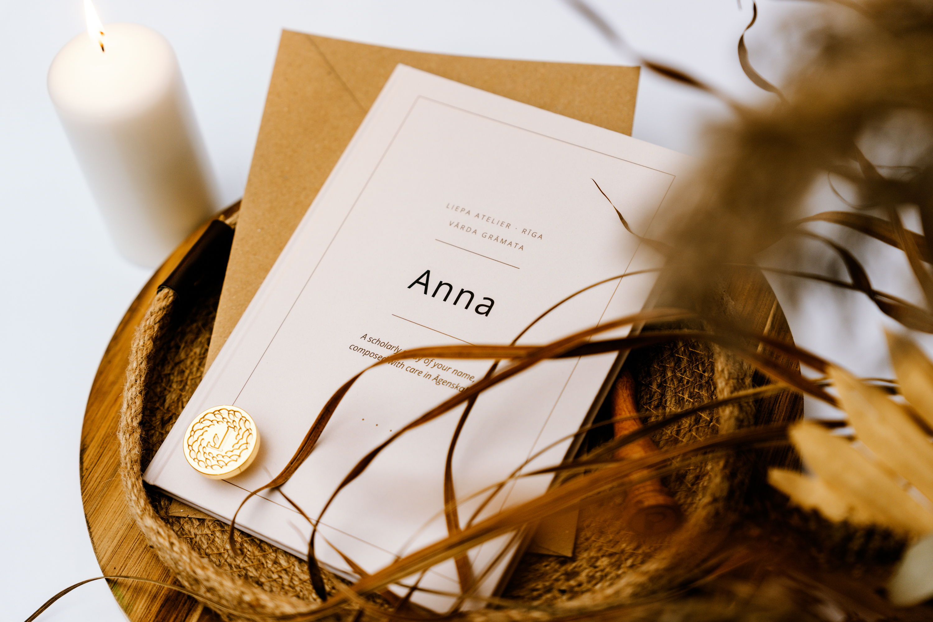 LIEPA book — candlelight